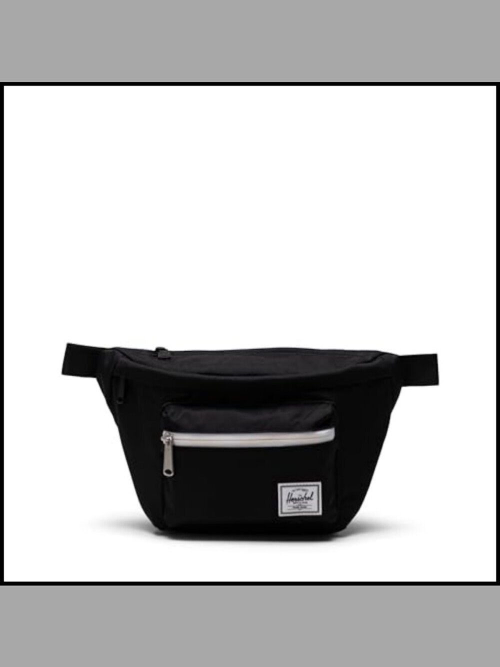 Recycled Polyester Waist Pack Waterproof Zip Hands Free Hip Bag